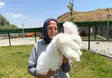Elmadağ'da Ankara Tavşanları Üretiliyor
