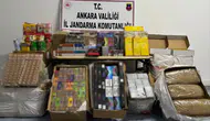 Ankara’da Kaçakçılık Operasyonu: 9,5 Milyon TL’lik Ürün Ele Geçirildi