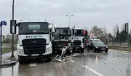 Ankara’da Beton Mikserleri Çarpıştı: 1 Yaralı