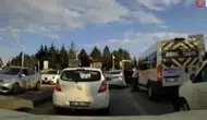 Ankara’da Trafikte Yumruklu Kavga Kamerada