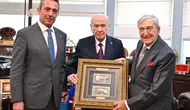Devlet Bahçeli, Rahmi Koç ve Ali Koç’u Kabul Etti