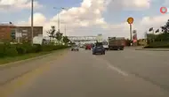 Sincan’da Makas Atan Kamyonet Zincirleme Kazaya Neden Oldu