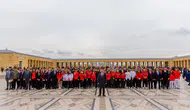 TMOK Başkanı Çakır ve Heyet Anıtkabir’i Ziyaret Etti