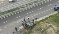 Beypazarı’nda Takla Atan Otomobilde 3 Kişi Yaralandı