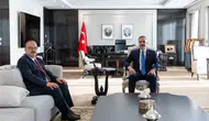 Bakan Hakan Fidan, Ankara Valisi Yakup Canbolat'ı Kabul Etti