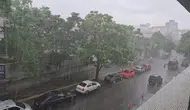 Ankara Çankaya’da Dolu Yağışı Hayatı Olumsuz Etkiledi