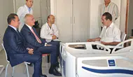 Ersoy’dan İbrahim Tatlıses’e Bilkent Şehir Hastanesi’nde Ziyaret