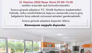 Nüfus Müdürlükleri Hafta Sonu Açık Olacak