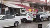 Ankara’da Yağmuru Fırsata Çevirdi, Aracını Yağmur Altında Yıkadı