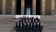 Uyuşmazlık Mahkemesi 81. Kuruluş Yılında Anıtkabir'i Ziyaret Etti