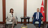 Bakan Hakan Fidan, BM Temsilcisi Cuellar ile Kıbrıs'ı Görüştü