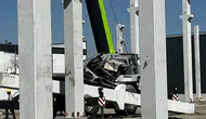 Ankara'da Fabrika İnşaatında Kaza: Beton Kolon Vinç Kabinine Düştü