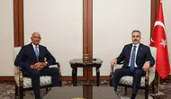 Hakan Fidan, ABD Büyükelçisi Tom Barrack ile Ankara'da Görüştü