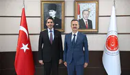 Haluk Görgün, Katar'ın Ankara Büyükelçisi Al-Henzab'ı Kabul Etti