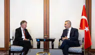 Bakan Hakan Fidan, İngiltere Güvenlik Danışmanı Powell ile Görüştü