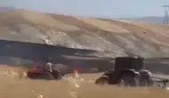 Ayaş'ta Ekili Arazide Çıkan Yangın Kontrol Altına Alındı