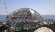 Ayasofya'nın Ana Kubbesinde Restorasyon Yeni Aşamaya Geçti