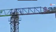 Ankara’da Vinç Operatörü 40 Metre Yüksekte Namaz Kıldı
