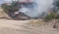 Ankara Altındağ'da Ot Temizliği İçin Yakılan Ateş Eve Sıçradı