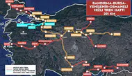 Osmaneli-Bursa Hızlı Tren Hattında Test Sürüşleri Başlıyor