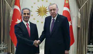 Cumhurbaşkanı Erdoğan, Faik Zeydan'ı Cumhurbaşkanlığı'nda Kabul Etti
