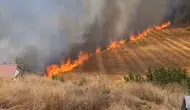 Beypazarı'nda iki farklı noktada çıkan yangınlar kontrol altına alındı