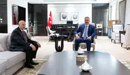 Bakan Hakan Fidan, Ankara Emniyet Müdürü Maksut Yüksek'i kabul etti