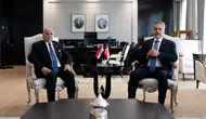 Bakan Hakan Fidan, Irak Dışişleri Bakanı Fuad Hüseyin ile Görüştü