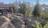 Çankaya'da Arazi Yangını İtfaiyenin Müdahalesiyle Söndürüldü