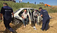 Elmadağ-Samsun Yolu'nda İki Araç Uçuruma Yuvarlandı: 5 Yaralı