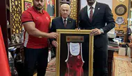 Taha Akgül ve Rıza Kayaalp'ten MHP Lideri Bahçeli'ye Ziyaret