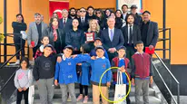 Türkiye Muhabirler Derneği’nden Köy Okuluna Kütüphane