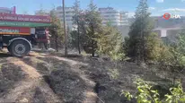 Çankaya'da Arazi Yangını İtfaiyenin Müdahalesiyle Söndürüldü
