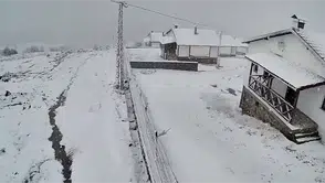 Ankara’da Kar Sürprizi: Beypazarı’nın Yüksek Kesimleri Beyaza Büründü