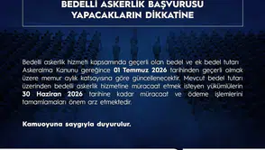 Bedelli askerlik ücreti 1 Temmuz’da güncellenecek