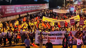 15 Temmuz'un 10. yılında Külliye'ye anlamlı yürüyüş düzenlendi