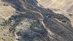Nallıhan'da Tarım Arazisi Yangını Ormana Sıçramadan Söndürüldü