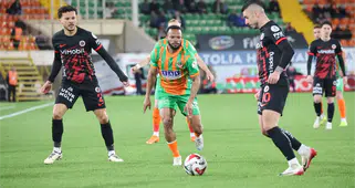 Gençlerbirliği Alanya'dan Puanla Döndü: Corendon Alanyaspor 0-0 Gençlerbirliği