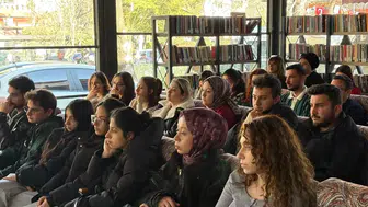 Sincan Kitap Kafe'de Gençlere Siber Zorbalıkla Mücadele Anlatıldı