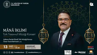 CSO Ada Ankara'da 'Mana İklimi' Tasavvuf Müziği Konseri