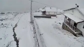 Ankara’da Kar Sürprizi: Beypazarı’nın Yüksek Kesimleri Beyaza Büründü