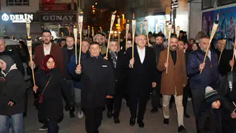 Kızılcahamam'da Ramazan Coşkusu Fener Alayıyla Yaşandı
