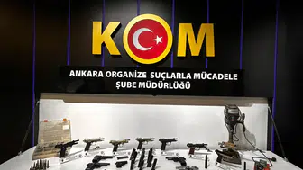Ankara’da Silah Kaçakçılığı Operasyonu: 4 Şüpheli Tutuklandı