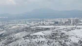 Ankara’da Nisan Ortasında Kar Sürprizi: Beyaz Manzara Dronla Görüntülendi
