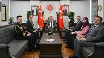 Savunma Sanayii Başkanı Görgün, Japonya'nın Ankara Büyükelçisi Tamura ile Görüştü