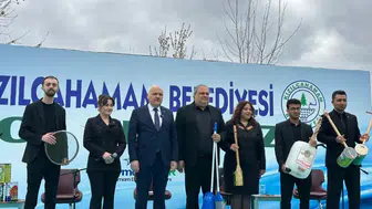 Kızılcahamam’da Atık Malzemelerle Konser İlgi Gördü