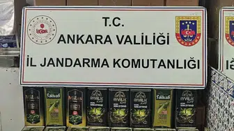 Ankara’da 1,5 Ton Kaçak Zeytinyağı Ele Geçirildi