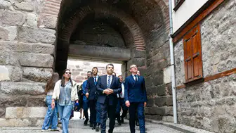Brüksel Heyeti Ankara’nın Tarihi ve Turistik Noktalarını Gezdi