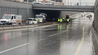 Ankara’da Sağanak Sonrası Alt Geçitler Göle Döndü
