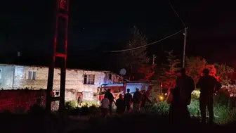 Ankara Çubuk’ta Boş Evde Çıkan Yangın Paniğe Neden Oldu